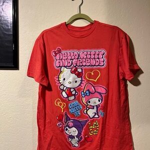 Sanrio Red Hello Kitty & Friends Kids Tee